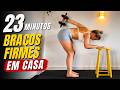 🔥 TREINO COMPLETO DE BRAÇOS + OMBROS | 23 Min Para Definir em Casa