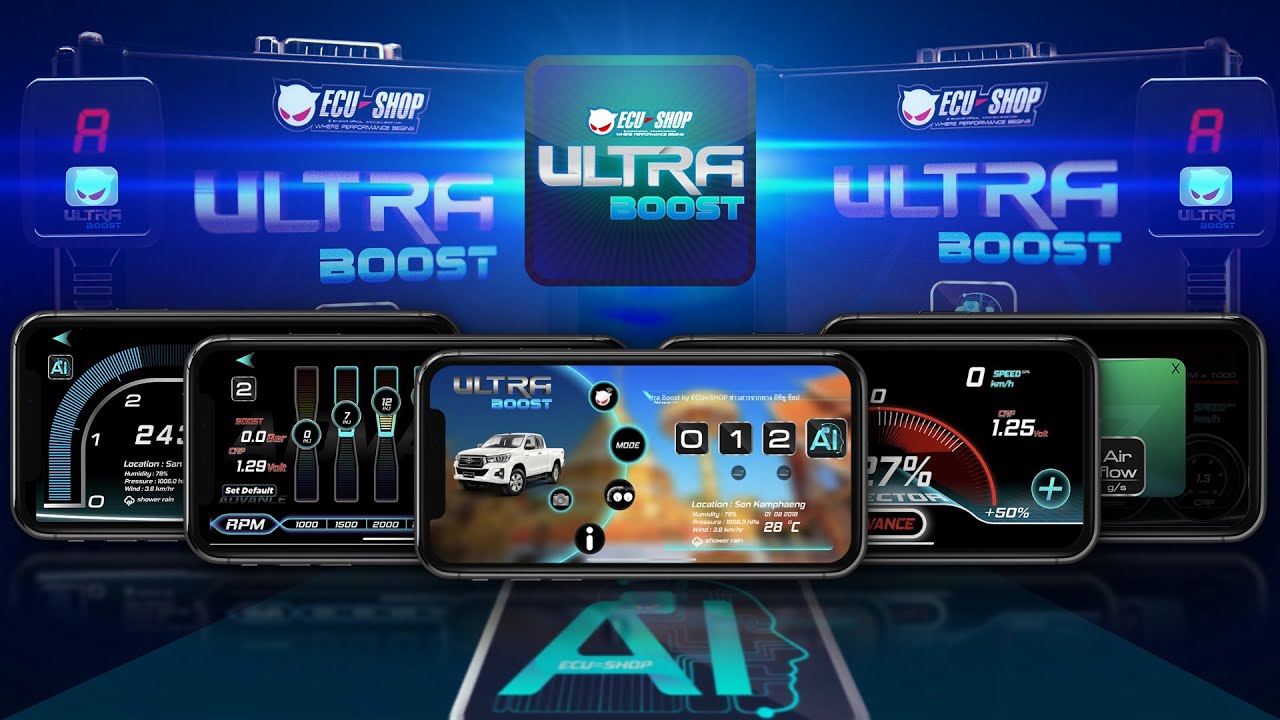 ULTRA BOOST แนะนำแอพพลิเคชั่น ULTRA BOOST Ultra Boost Application