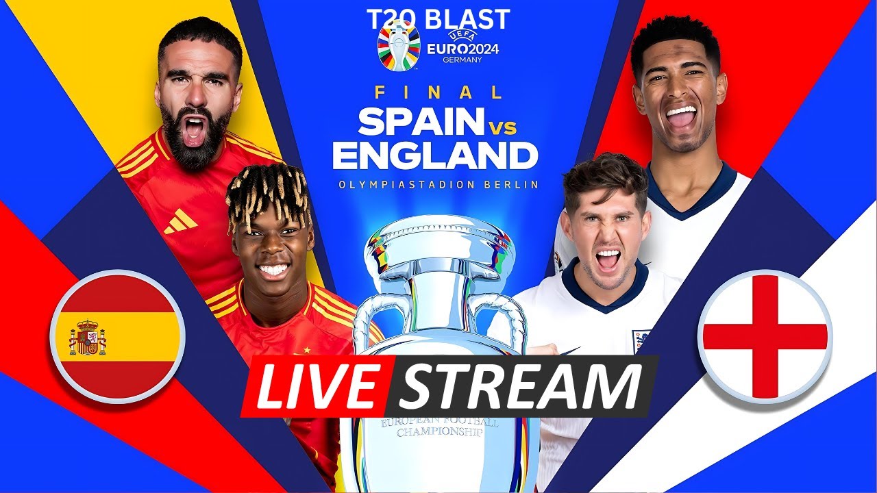 ENGLAND VS SPAIN FINAL LIVE STREAMING FOOTBALL YouTube