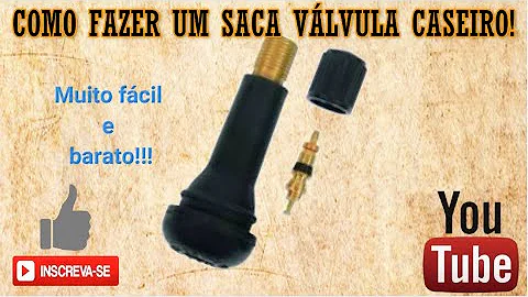 Como apertar a válvula da câmara de ar?