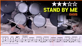 Lv.10 Stand By Me - Oasis Drum Cover With Sheet Music