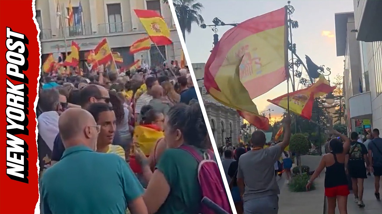 Ceuta Residents Protest Against Influx of Migrants from Morocco