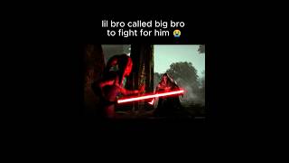 He called in Darth Vader 😭 #starwars #darthvader #maulshadowlord