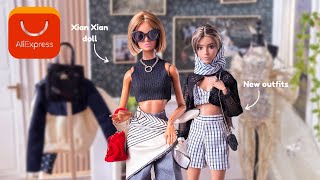 The Ultimate AliExpress Doll Clothes Haul! Xian Xian Fashion Packs   Barbie Looks #20