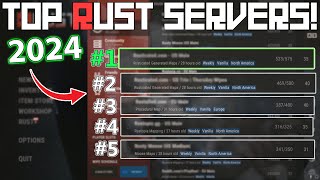 Top 5 BEST Rust Servers! 2024 (UPDATED)