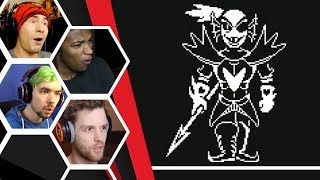 Let's Players Reaction To Undyne Transforming Into 'The Undying' | Undertale (Genocide)