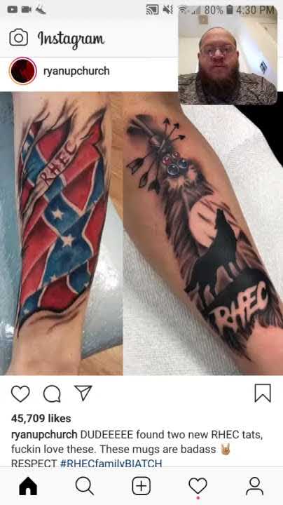New tattoo upchurch tattoo rhec share redneck blowup fyp  TikTok