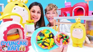 Play Doh hamurundan pizza yapıyoruz 🍕! Ayşe ile hamur oyunları - oyuncak kafe