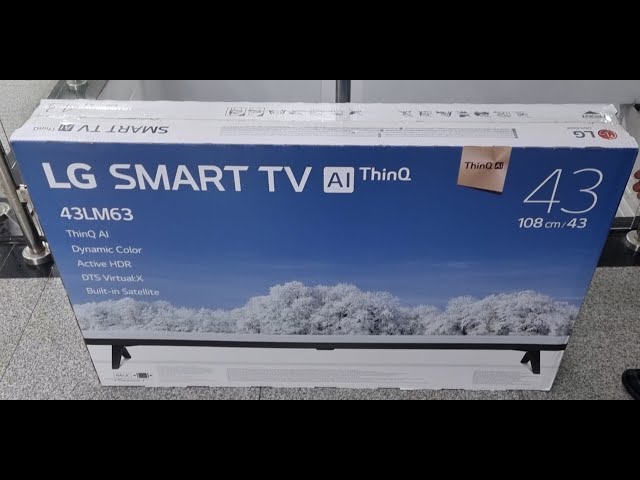 LG Smart TV LED 43 FHD SMART TV 43LM6300PSB6350