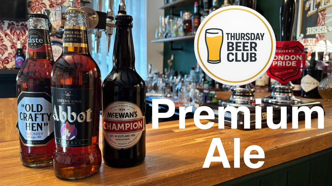 Is Strong Ale Over? Old Crafty Hen, Abbot Reserve & McEwans Champion Review #beer #foodie #drink