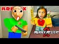 СУПЕР БАЛДИ спас ГОРОД от БАНДИТОВ РОБЛОКС Murder Mystery 2 BALDI в Реальной Жизни Roblox Валеришка