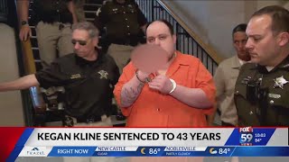 Kegan Kline sentenced to 43 years in prison