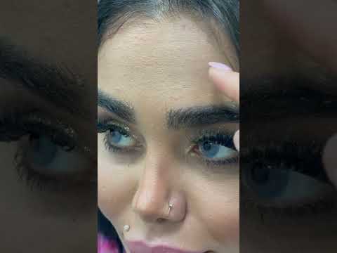 کاشت ابرو بعد از ۱۲روز کاشت    پیج اینستا