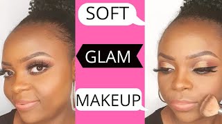 SOFT GLAM MAKEUP TUTORIAL/BEGINNER FRIENDLY 2020