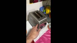 Affordable KitchenAid 2-Slice Toaster with Manual Lift Lever, KMT2115, Stainless Steel | Extra-wide