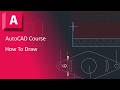 AutoCAD Full DRAWING Course - Tutorial + Examples