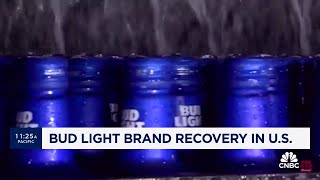 Bud Light brand slowly recovering in U.S.