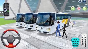 New Kia Express Bus River Bridge Driving - 3D Driving Class 2025 - Android Gameplay - iOS Game