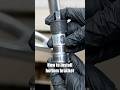 How to install bottom bracket