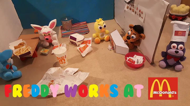 FNAF Plush Episode 27 Freddy Works At McDonald's
