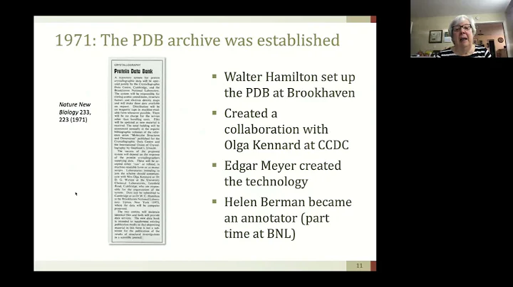 The Evolution of the Data Sharing Culture in Structural Biology - Helen Berman - ISCBacademy