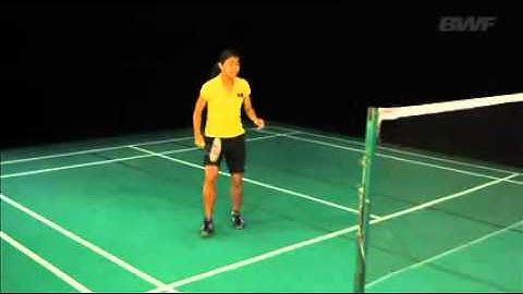 Badminton Ireland - Level 1 - Module 7 - Strokes   Forehand net shot