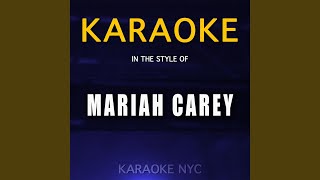 Breakdown (Originally Performed By Mariah Carey) (Karaoke Version)