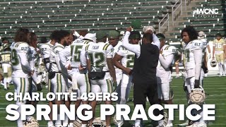 Compeion Everywhere For New-Look Charlotte 49Ers Football Team