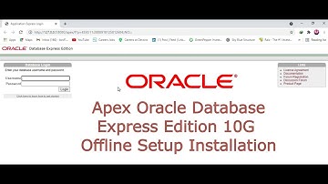 Oracle Xpress Edition 10G offline Installation - Add new table - Run SQL Queries in Oracle XE 10G