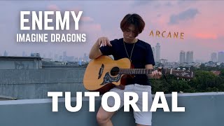 ENEMY (Imagine Dragons) - fingerstyle guitar TUTORIAL