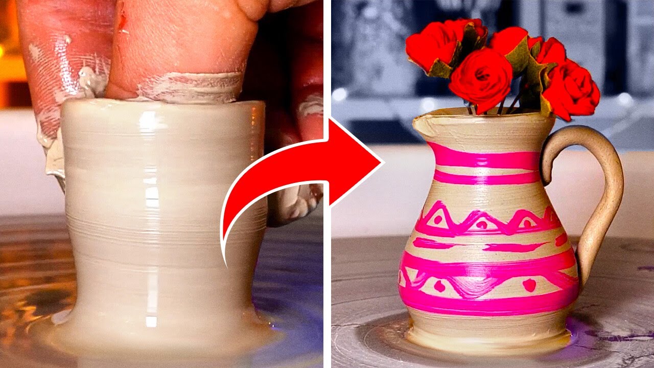Awesome Clay Items PotteryMaking Ideas YouTube