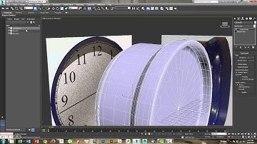 Modeling a Clock with 3ds max