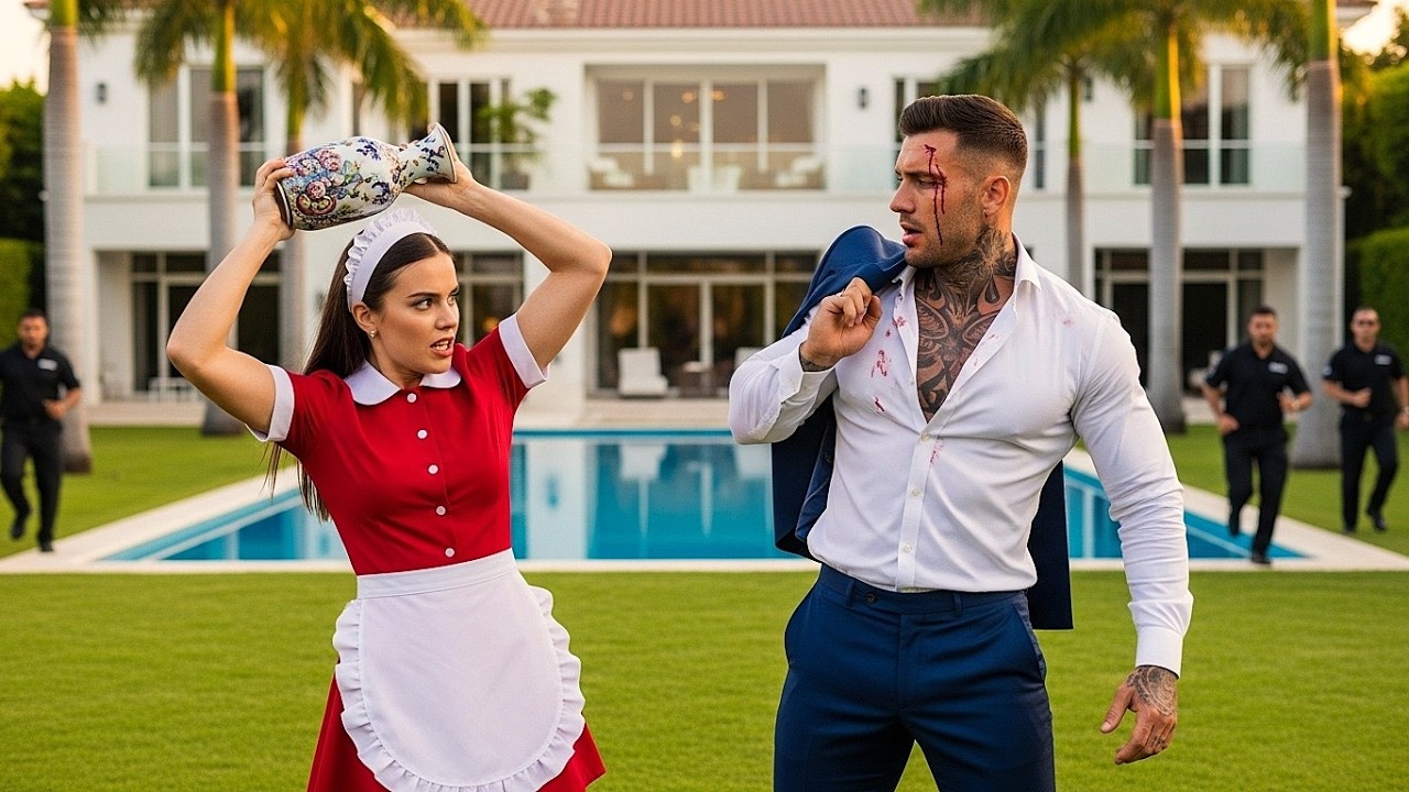 Chefe Da Máfia Demitiu 200 Babás, Mas Se Apaixonou Pela Única Que O Agrediu Pensando Que Era Ladrão.