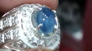 UNHEATED BLUE SAPPHIRE CEYLON SAFIR SRILANKA - Ada Natural Royal Yellow Permata Zamrud Colombia Star Ruby Birma Pigeon Blood Alexandrite Chrysoberyl