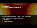 A can hit a target 3 times in 5 shots/Probability/Mathematics for Architects