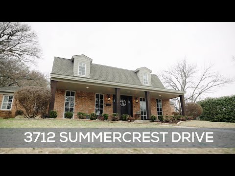 3712 Summercrest Drive, Fort Worth, TX home video tour