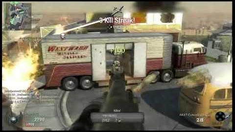 N-A-U-C - Black Ops - 9-3 Game w/AK47 (Game Winning Kill) - Nuke Town