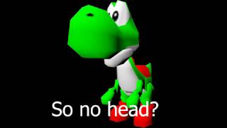 So no head? (Yoshi meme)