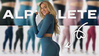 The Most Flattering Legging EVER! Alphalete Amplify Review 