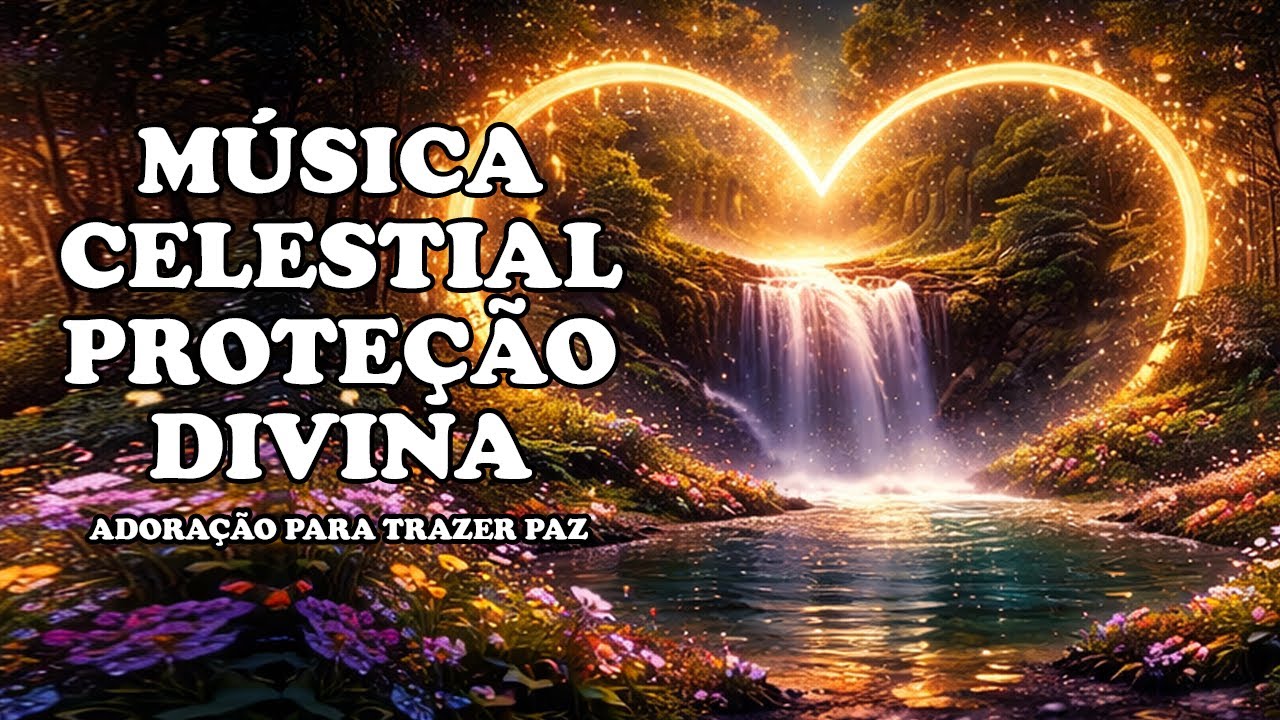 Música Celestial e Sons da Natureza Para Trazer Paz e Proteção Divina