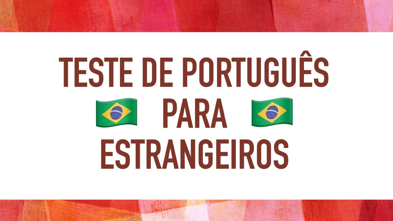 Português para estrangeiros