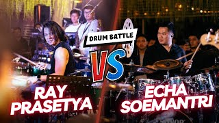 Ray Prasetya vs Echa Soemantri Satu Panggung (Drum Battle Live from Nguber Drummer Bekasi)