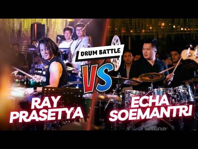 Ray Prasetya vs Echa Soemantri Satu Panggung (Drum Battle Live from Nguber Drummer Bekasi) class=