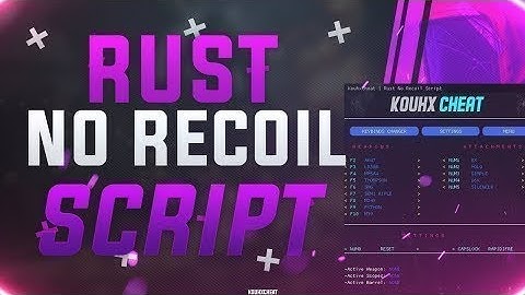 RUST MACRO FREE | NO RECOIL | ANY MOUSE | Undetected 2022 | RUST SCRIPT
