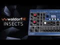 Waldorf m presets for ambient and techno no talking  insects sound pack