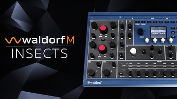 Waldorf M Presets for Ambient and Techno (no talking) - Insects Sound Pack