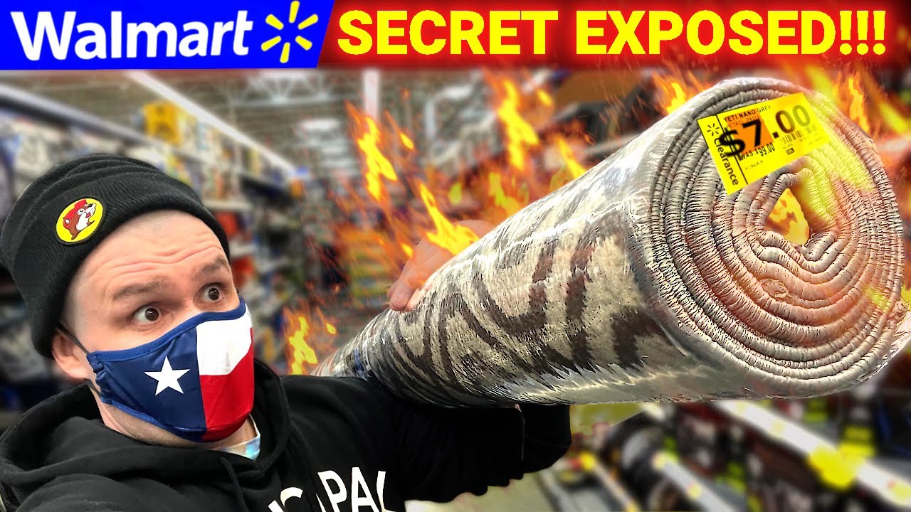 SECRET PRICE 7 (FOR 3 RUGS) → Walmart HIDDEN Clearance Deals Use