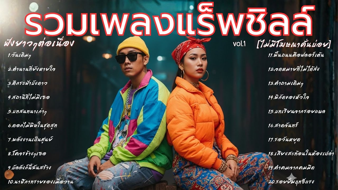 รวมเพลงฮิพฮอพแร็พ - ฮิปฮอปสุดชิลล์ ฟังเพลินยาวๆ 2 ชั่วโมงเต็ม - [RAP ZONE iv]