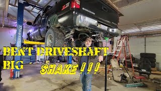 Silverado With a Nagging Vibration Due to Small Bend in Driveshaft