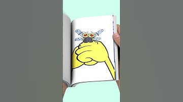 Punishing The Mosquito Flipbook #Creativity #Flipbook #shorts